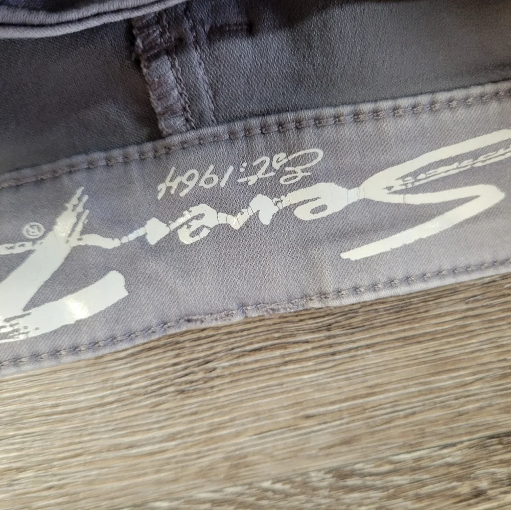 Seven7 Womens Gray Jeans‎ High Rise Skinny Size 4